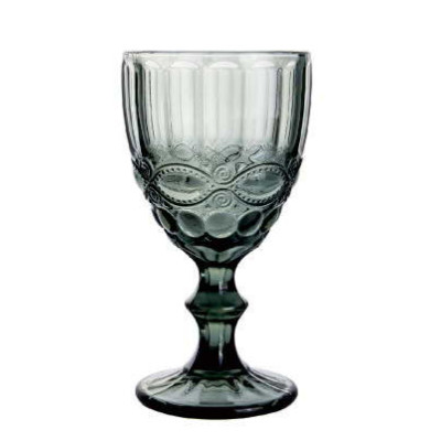 Бокал 250 мл (серый узор) универсальный, стекло