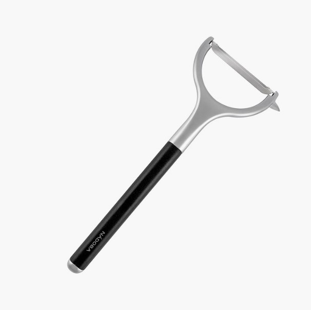 Овощечистка с поперечным плавающим лезвием, SHARKY, матовый хром