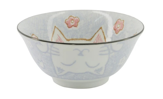 Чаша Котёнок синий  см 14.8