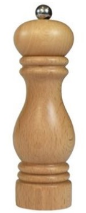 Мельница д/соли 19 см,"светлое дерево", SORRENTO