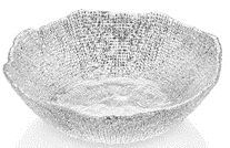 Салатник 28 см стекло DIAMANTE' IVV