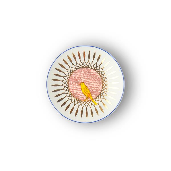 Тарелка 12 см, Bel Paese (декор с птичкой)