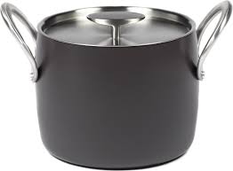 Кастрюля с крышкой D24 CM - 5L EBONY BLACK