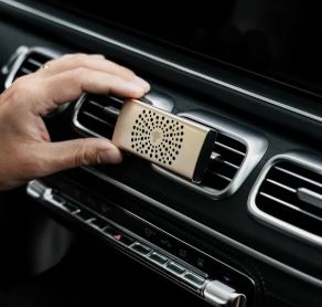 Диффузор для авто металлический Pearls White