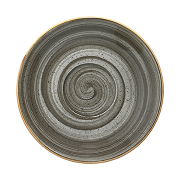 Блюдце 16 см Спейс (серое), Bonna