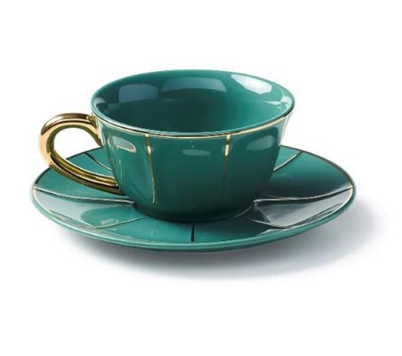 Чайная пара 200 мл, цвет Verde, 2пр Vintage Bitossi