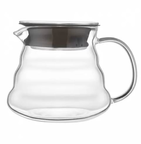 Чайник «Пирамида» 650 мл термост.стекло