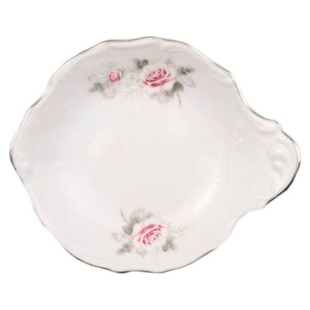 Набор розеток 13 см 6 шт с ручкой Thun Бернадот/Серая роза/платина