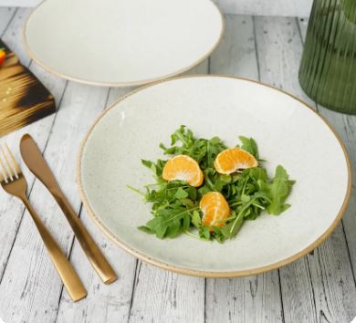 Салатник/тарелка глубокая 26см бежевый Seasons Porland (Турция)