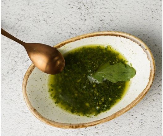 Мини-соусник овальный 7х11 см бежевый Porland (Турция)