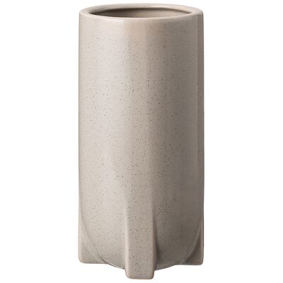 Ваза бежевая цилиндр 11,5*24 см 1900 мл