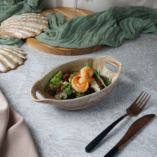 Блюдо овальное глубокое 24 см Frutti di Mare