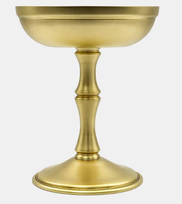 Кубок для подачи Брасс латунный матовый 11х13см Gibco