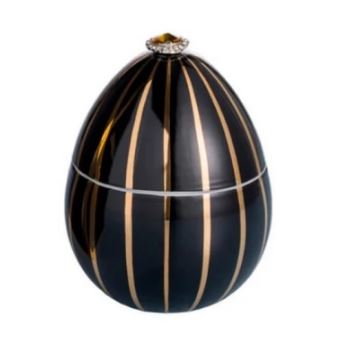 Свеча 200 г Bois de Russie Black Gold Stripes, Ladenac