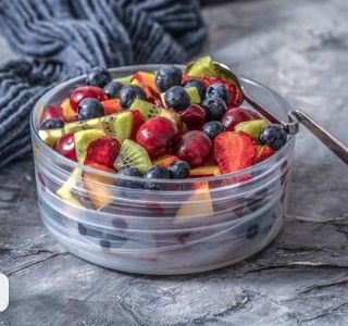 Салатник d 15 см h 5 см, стекло, цвет / декор белый, Asos