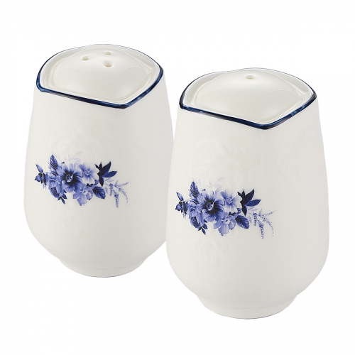 Набор для специй (соль/перец) "Blue Flower"