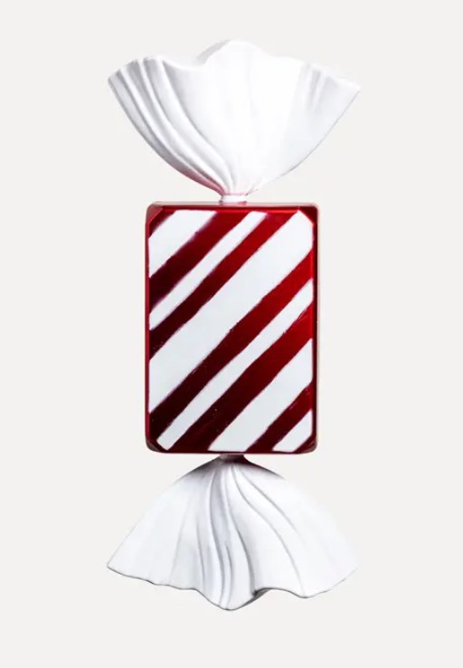 Подвес КОНФЕТА H46 см, пластик, белый, красный