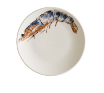 Тарелка d=210 мм. Аквелис лобстер, форма Гурмэ Bonna