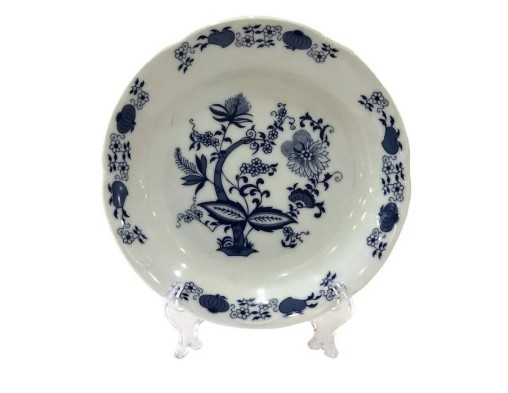 Блюдце 15 см овальное "Камелия /Луковичный узор"