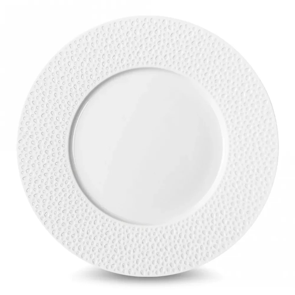 Тарелка мелкая 28 см PERLES DE ROSEE