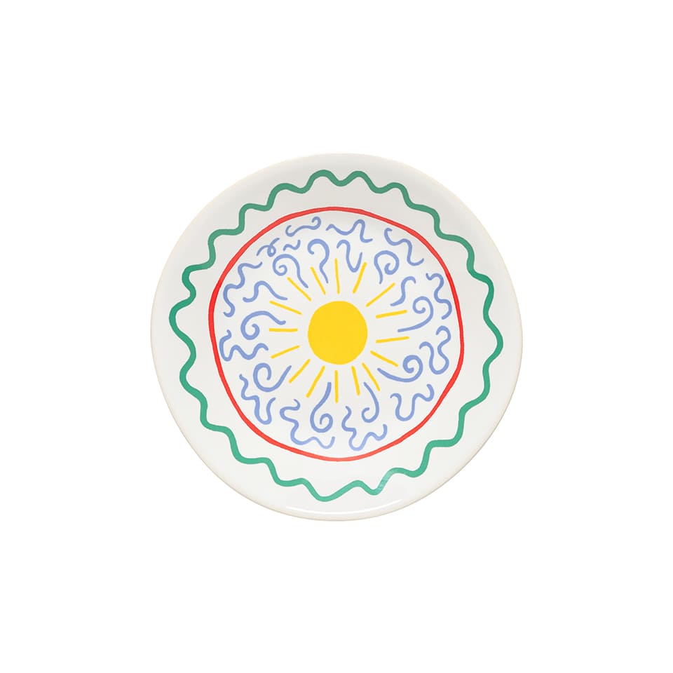 Тарелка 16 см SUN керамика, Summer Bliss