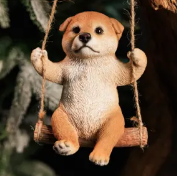 Подвес АКИТА 12х15 см, полирезин, бежевый