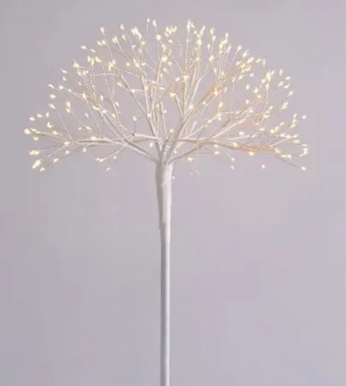 Фигура LED ОДУВАНЧИК, L80 D20 см, 240 светодиодов, металл, пластик, белый