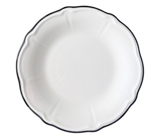 Тарелка 21 см Black Line Fulya