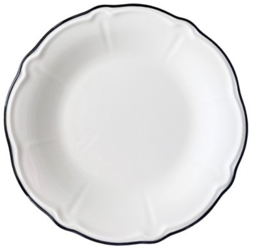 Тарелка 26 см Black Line Fulya