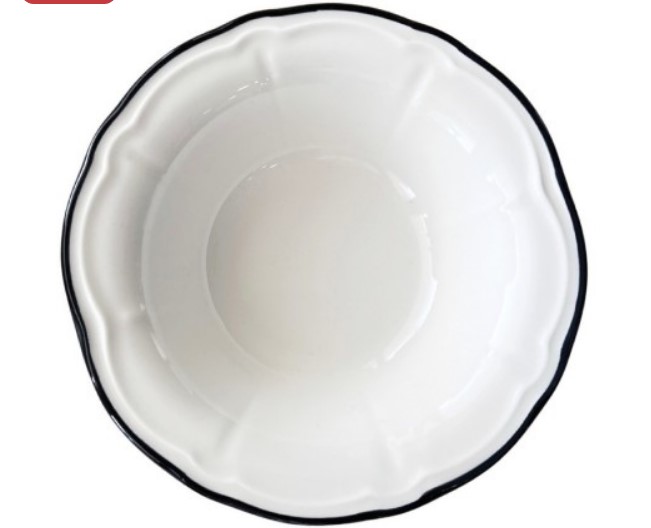 Салатник 25 см Black Line Fulya