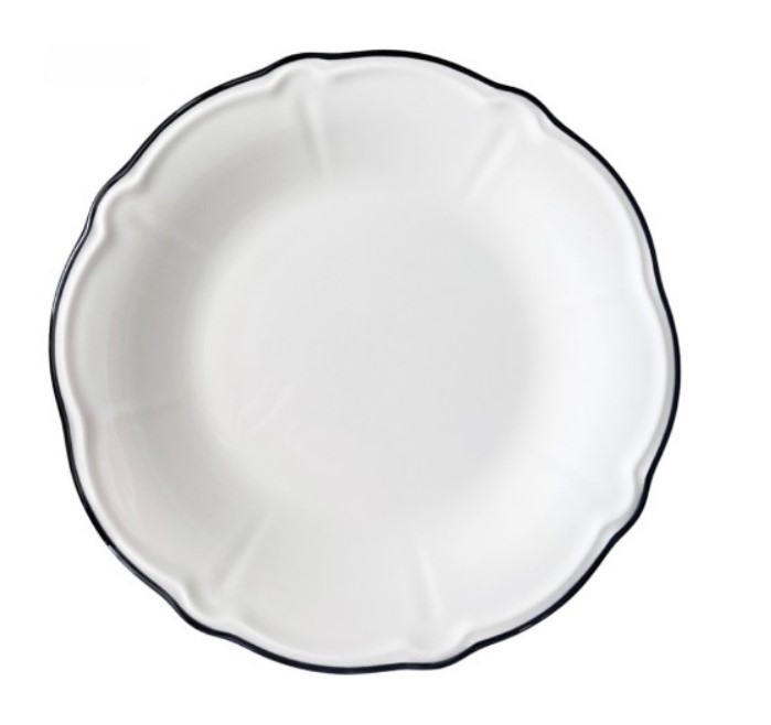 Тарелка 29 см Black Line Fulya