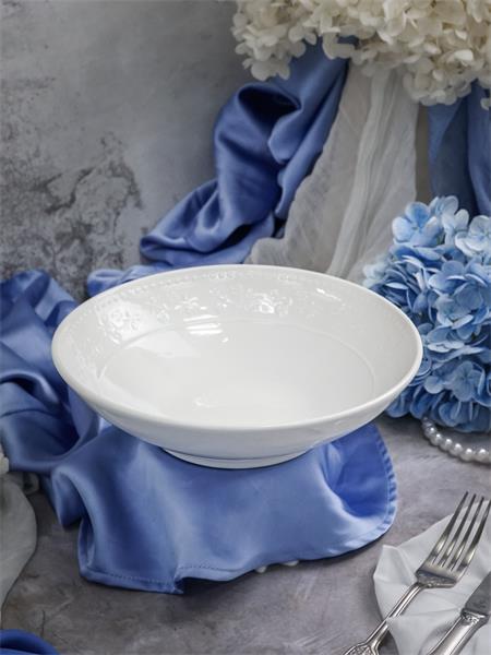 Салатник 1,1 л, d 22,7 см h 6,2 см, фарфор, Primavera