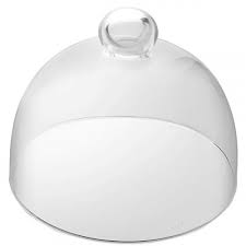 Крышка д/блюда D=16, H=14см, хрустальное стекло