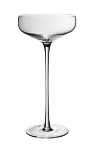 Шампанское-блюдце 250 мл. d=106 мм. h=215 мм. хр. стекло MGline