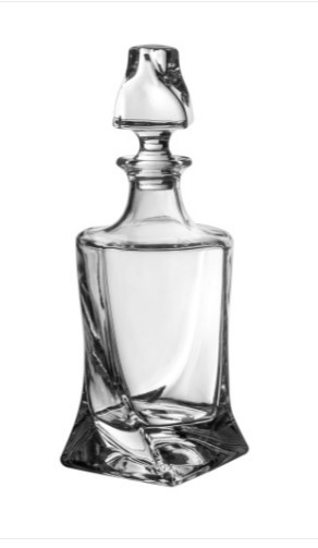 Штоф 0,8 л. h=272 мм. хр. стекло Твист MGline