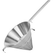 Дуршлаг конический сетчатый d20см, усиленный, нерж.сталь