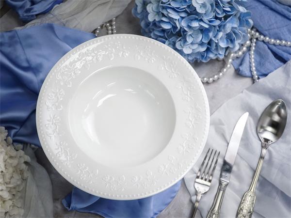 Тарелка глубокая / для пасты 450 мл, d 25 см h 5,7 см, фарфор, Primavera