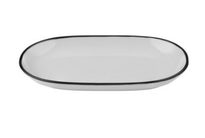 Блюдо овальное 28см Modest Black