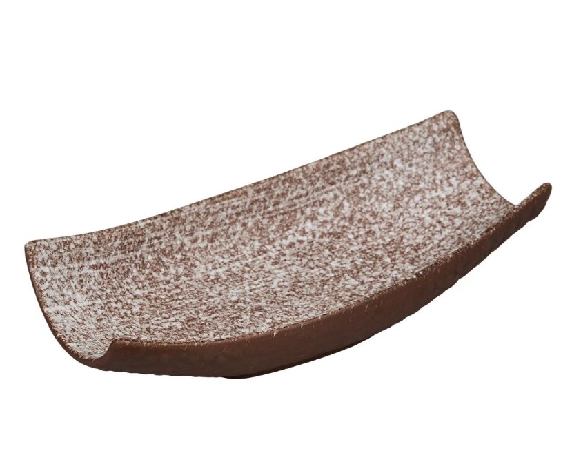 Блюдо для подачи 25*12*6 см, Brown Taiga Untouched, 200 мл, P.L. Proff Cuisine