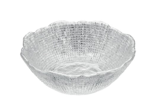 Салатник 18 см, 750 мл, прозрачный, стекло ART1614FG