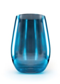 Стакан низкий d=85 h=120мм (465мл)46.5 cl., стекло,цвет синий, Mirrors, Stolzle,Германи