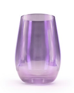 Стакан (465мл)46.5 cl., стекло,цвет фиолетовый зеркальный, Mirrors, Stolzle,Герм