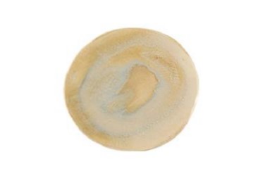 Тарелка 17 см желтый глянец, Stoneware Pearl