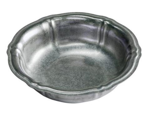 Салатник с рельефом 400 мл, d 16 см h 4,5 см, нерж. сталь, Antique Metal